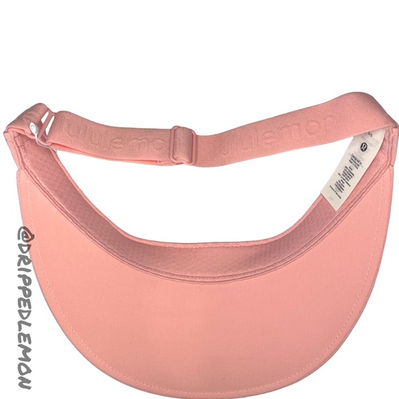 Lululemon Women's Fast Paced Running Visor Dew Pink Tennis Run Fitness NWT Cute - Picture 3 of 9